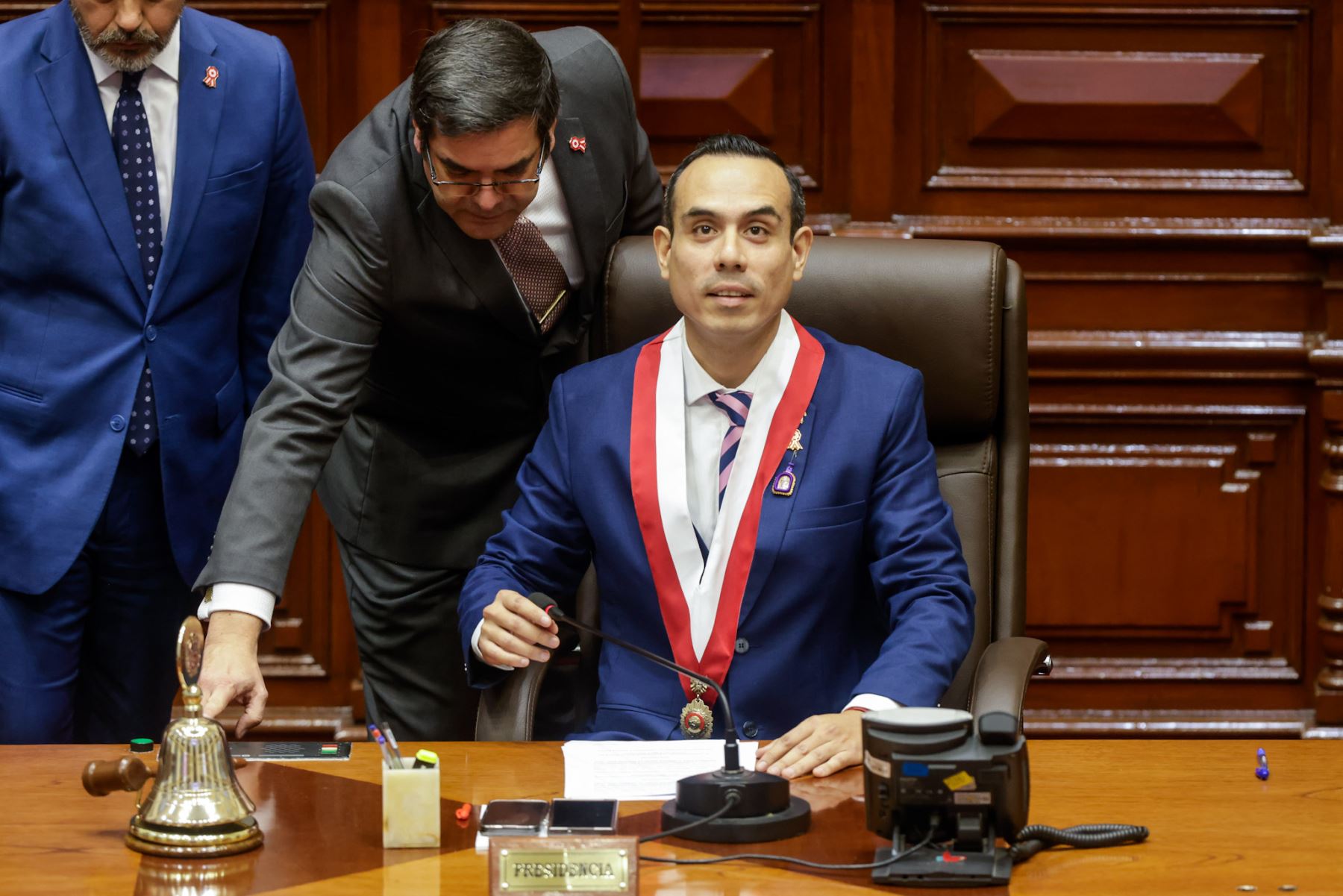 José Jerí Orué, nuevo presidente del Congreso.
